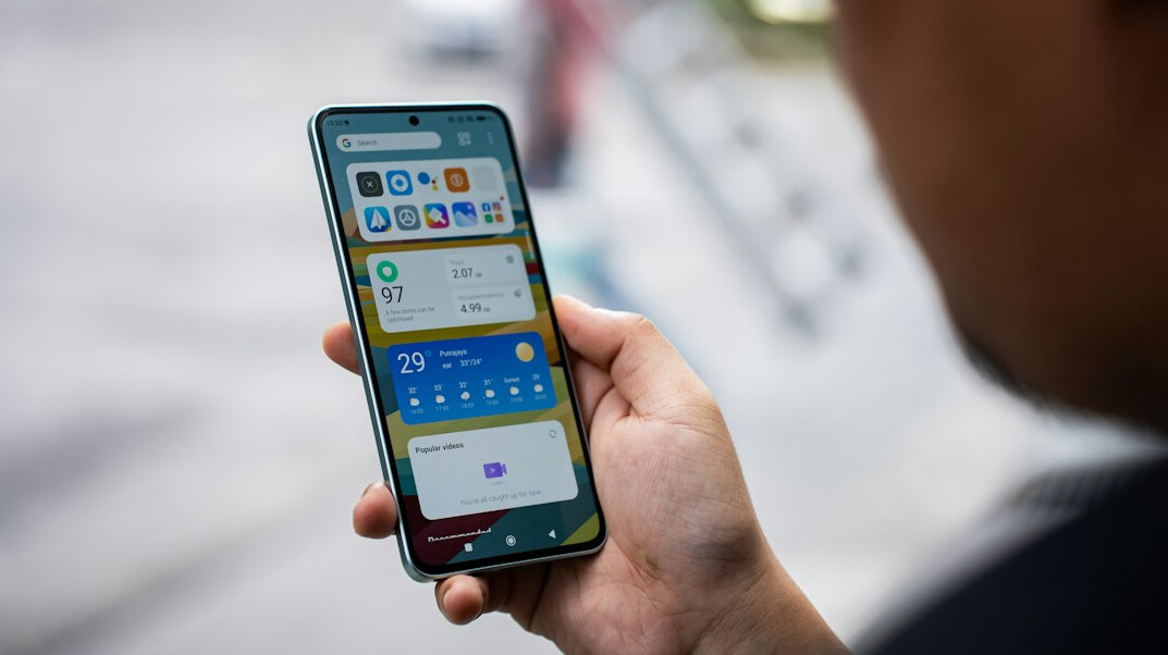 insurance app on smartphone