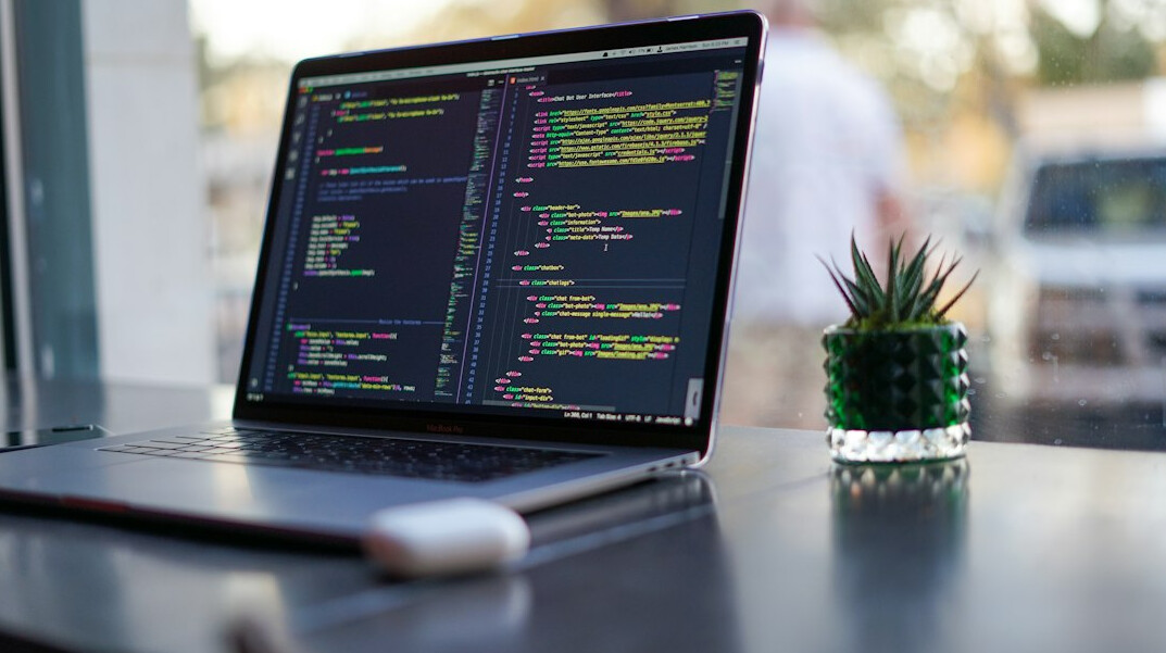 programmers coding insurance software